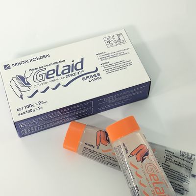 Nihon Kohden Japão Desfibrilador Fotoelétrico Paste Condutor Médico 100G Duas Caixas Z-101