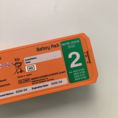 Desfibrilador Nihon Kohden AED Bateria Alid Não recarregável NKPB-14301K X216A