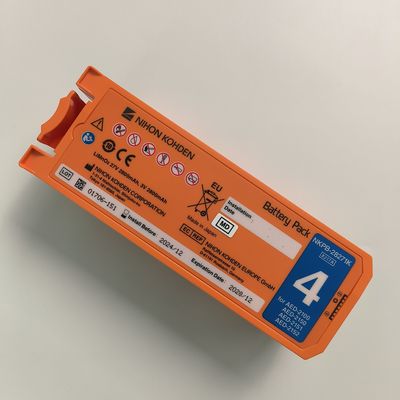 Nihon Kohden AED Desfibrilador Bateria Laranja AED-2100aed-2150aed-215aed-2152 Nkpb-28271k X217A