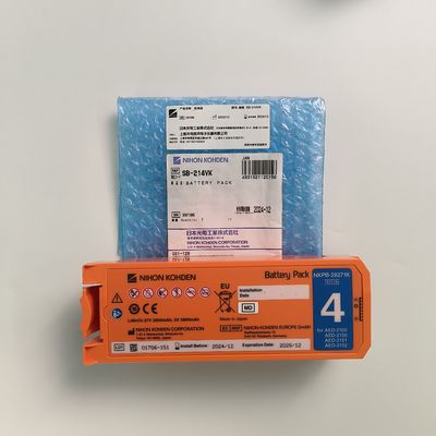 Nihon Kohden AED Desfibrilador Bateria Laranja AED-2100aed-2150aed-215aed-2152 Nkpb-28271k X217A