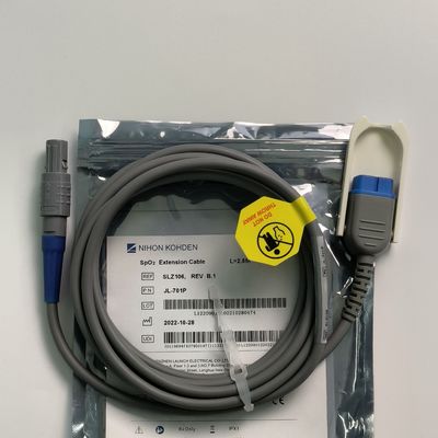 NIHON KOHDEN Monitor do doente SpO2 cabo de extensão REF SLZ106 PN JL701P