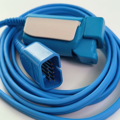 NIHON KOHDEN Monitor de doentes Finger Probe Adulto SpO2 Clip P225F MODELO:TL-201T L 1,6m