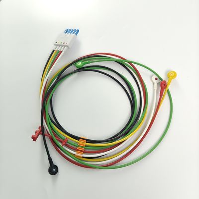 Acessórios originais de monitoramento do paciente CBL 5 Leadset Snap IEC ICU REF M1645A 989803145001