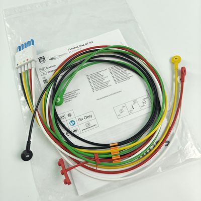 PHILIP Monitor do Paciente CBL 5 Original Ledset Snap IEC ICU REF M1645A 989803145001