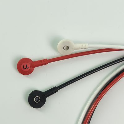 REF M1673A PHILIP Monitor do doente CBL 3 Ledset Snap AAMI ICU PN 989803145111