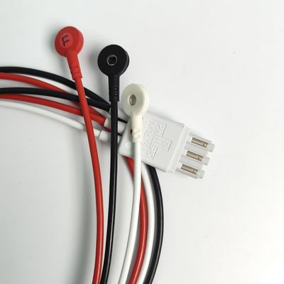 REF M1673A PHILIP Monitor do doente CBL 3 Ledset Snap AAMI ICU PN 989803145111