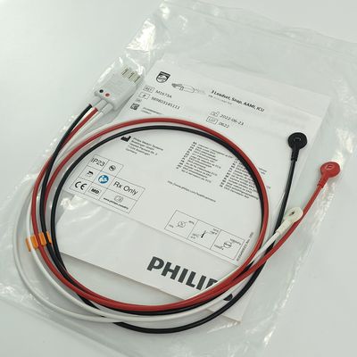 REF M1673A PHILIP Monitor do doente CBL 3 Ledset Snap AAMI ICU PN 989803145111