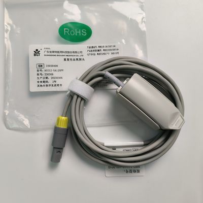 Ensaios de oxigénio integrados com 5 agulhas e conector de limão amarelo