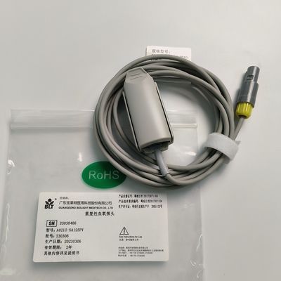 Ensaios de oxigénio integrados com 5 agulhas e conector de limão amarelo