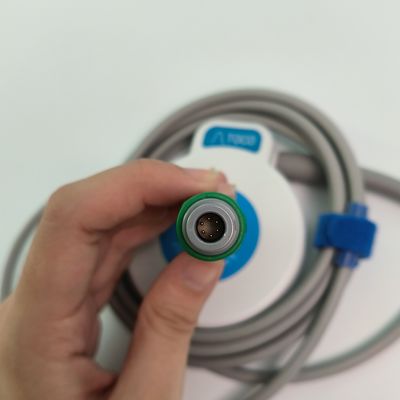 Monitorização fetal e contração uterina TOCO Probe 6 Pin Single Slot Modelo azul MS3-31527