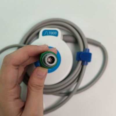 Monitorização fetal e contração uterina TOCO Probe 6 Pin Single Slot Modelo azul MS3-31527