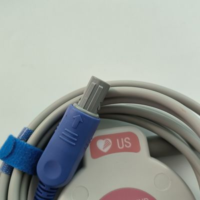 Supervisão de pneus US Transducer para F2/F3/F6 Frequência cardíaca fetal US Probe Dual Slot 4 Pin MS3-109301 (D)