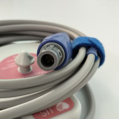 Supervisão de pneus US Transducer para F2/F3/F6 Frequência cardíaca fetal US Probe Dual Slot 4 Pin MS3-109301 (D)
