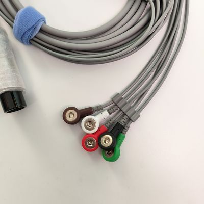 REF EC05DAS061 Monitores de cordão cardíaco integrado 5 Tipo de fivela resistente à desfibrilação por chumbo