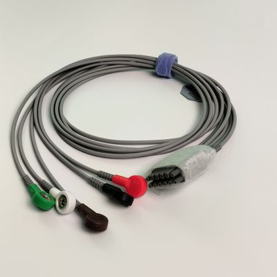 IT20 ECG Telemetria Fios de Chumbo Cinco Chumbo American Standard Buckle Style REF EL05DASY1