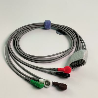 IT20 ECG Telemetria Fios de Chumbo Cinco Chumbo American Standard Buckle Style REF EL05DASY1