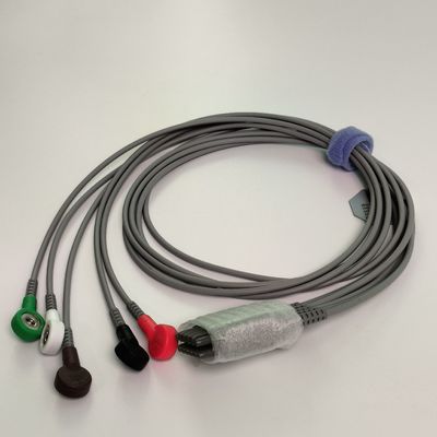 IT20 ECG Telemetria Fios de Chumbo Cinco Chumbo American Standard Buckle Style REF EL05DASY1