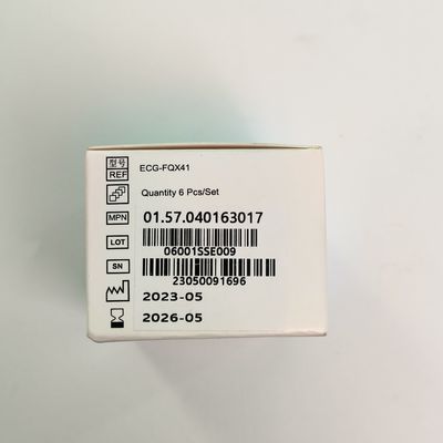 6 peças / 1 caixa de bola de sucção cinza de diâmetro 27 mm abertura 4,0 mm REF ECG-FQX41