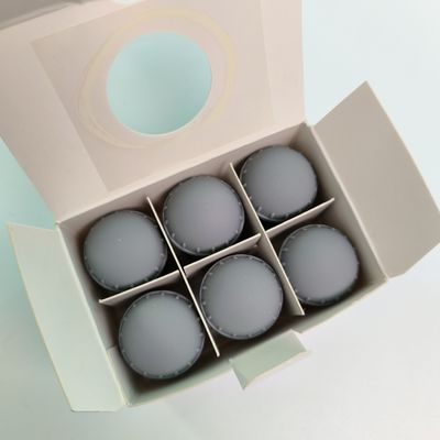 6 peças / 1 caixa de bola de sucção cinza de diâmetro 27 mm abertura 4,0 mm REF ECG-FQX41