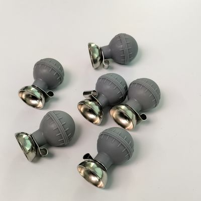 6 peças / 1 caixa de bola de sucção cinza de diâmetro 27 mm abertura 4,0 mm REF ECG-FQX41