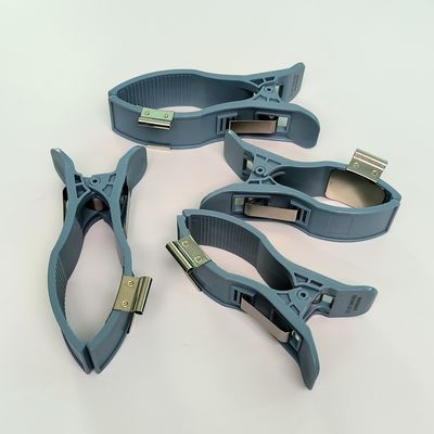 Clip de membros Uma caixa/4 azul Dois elétrodos de braço Dois elétrodos de pé Ápertura de 4,0 mm REF ECG-FJX42
