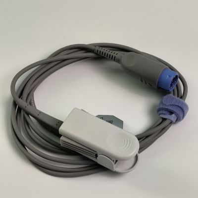Sete Agulhas Finger Clip Integrado Sonda de Oxigénio Sangue Sensor de Oxigénio Sangue Adulto 2,5M Reutilizável REF SH1