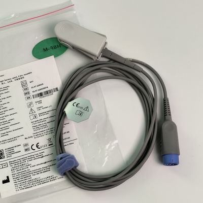 Sete Agulhas Finger Clip Integrado Sonda de Oxigénio Sangue Sensor de Oxigénio Sangue Adulto 2,5M Reutilizável REF SH1