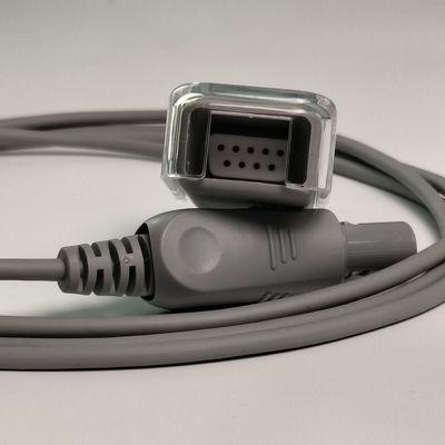 SHEC1 cabo de extensão de sonda de oxigénio do sangue 2M DB9 adaptador para LEMO plugue 6 pin slot duplo L2.0m
