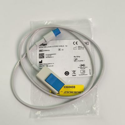 Drager SpO2  Interm Cable 1M REF3368433 Pacote padrão