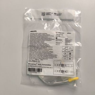 Sensor de tubo de amostragem de micro-fluxo de CO2 para tubo de secagem para adultos e crianças REF: M1921A Ou 989803105541