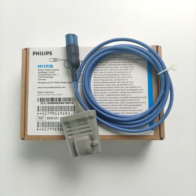 PHILIP Original M1191B Sensor de SpO2 para adultos reutilizável (2m) REF:989803144371