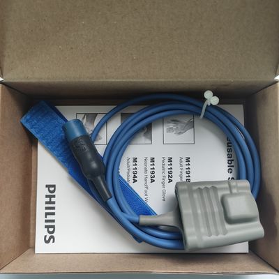 PHILIP Original M1191B Sensor de SpO2 para adultos reutilizável (2m) REF:989803144371