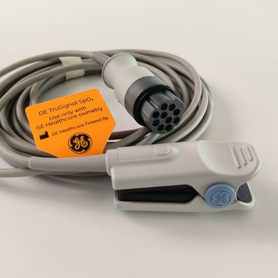 GE Original Datex-Ohmeda TruSignal SpO2 Finger Sensor Reutilizável.