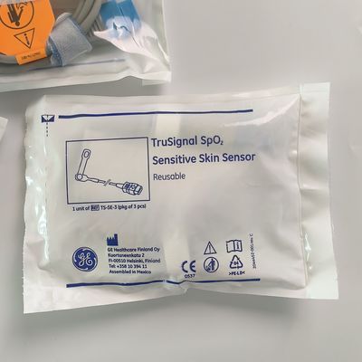 Datex-Ohmeda TruSignal Sensor de pele sensível ao SpO2 Reutilizável 3 Pcs.