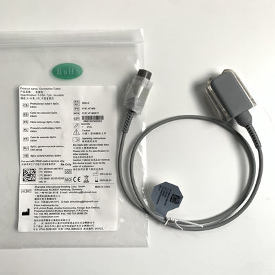 EDAN Original IT20 Telemetria Linha de Extensão de Transferência de Oxigénio do Sangue D Cabeça 7 Agulhas 0,65M REF SHEC5
