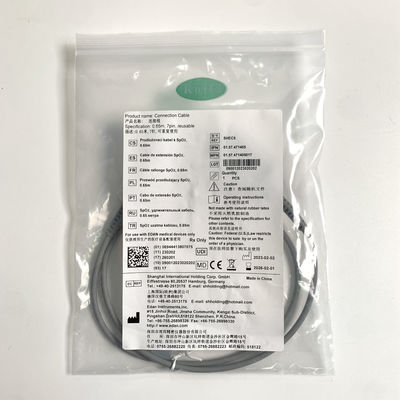 EDAN Original IT20 Telemetria Linha de Extensão de Transferência de Oxigénio do Sangue D Cabeça 7 Agulhas 0,65M REF SHEC5