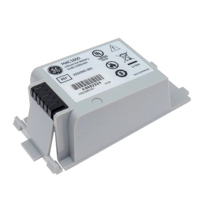 GE MAC1600 Bateria da máquina de ECG 14,8V 2,3Ah 37Wh REF 2032095-001
