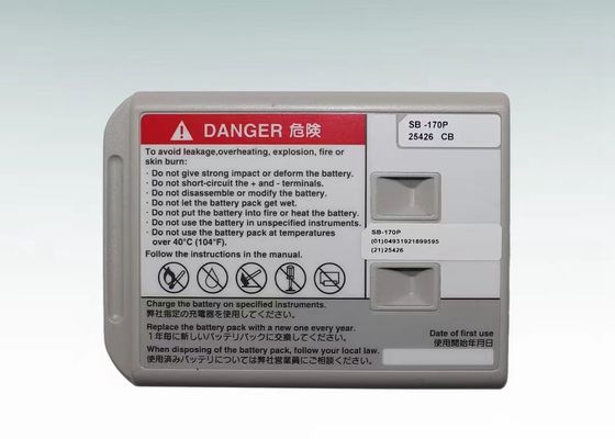 NIHON KOHDEN Bateria do monitor do paciente, Modelo: SB-170P, 10.8V 2900mAh 31.3Wh
