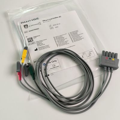 Philip Efficia Dispositivos de consumo para dispositivos médicos 3-Lead GRABBER,IEC,REF 989803160661