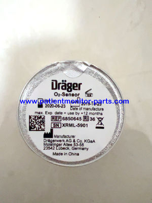 Bateria de oxigénio Drager de importação original, Sensor de oxigénio paramagnético clássico para Evit 4, Número de encomenda: 6850645