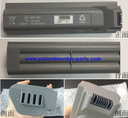 GE MAC3500 MAC5000 MAC5500 Máquina de eletrocardiograma Bateria PN 900770-001 18V,3500mAh