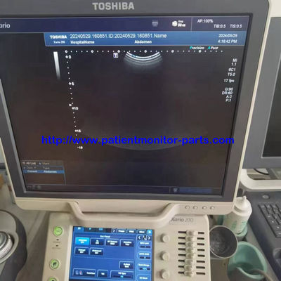 TOSHIBA Xario 200 Sistema de diagnóstico por ultra-som Sonda de ultra-som abdominal PVU-375BT