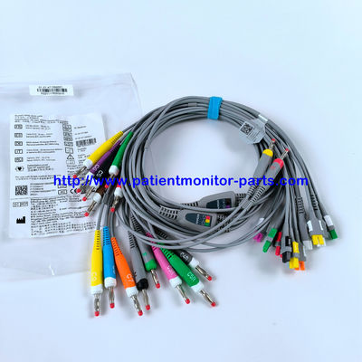 EDAN ECG CABLE 18-Lead 4MM Banana IEC Reutilizável REF EL16DIB181 IPN 01.57.471394
