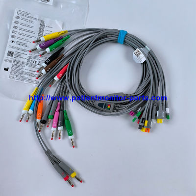 EDAN ECG CABLE 18-Lead 4MM Banana IEC Reutilizável REF EL16DIB181 IPN 01.57.471394