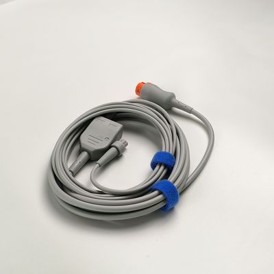 PN:040-000816-00 Mindray Patient Monitor C.O. Cable, 12Pin PiCCO Cable, REF:CO7701