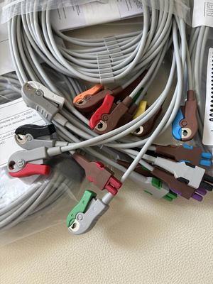 GE 2104749-001 -Conjunto 10 Condução de ECG e cabo de tronco,AHA
