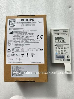 PHLIPS DFM100 Bateria recarregável de iões de lítio REF 989803190371 Bateria para desfibrilador