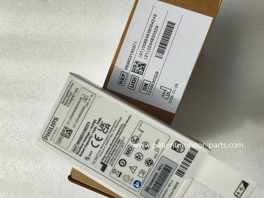 PHLIPS DFM100 Bateria recarregável de iões de lítio REF 989803190371 Bateria para desfibrilador