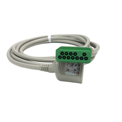 JC-906P NIHON KOHDEN Cordão de ligação ECG ((3/6)