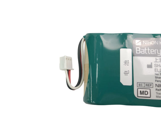 NIHON KOHDEN SB-901DC Bateria recarregável de Ni-MH selada Voltagem nominal :12Vdc Capacidade nominal Tipo:1950mAh Min:1690mAh
